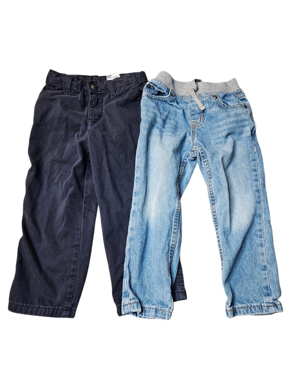 Boys 3T Pants Lot Arizona Jeans Navy Pants 2 Pair